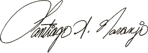 Santiago Signature FULL NAME ONLY