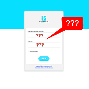 WordPress Admin Login Screen